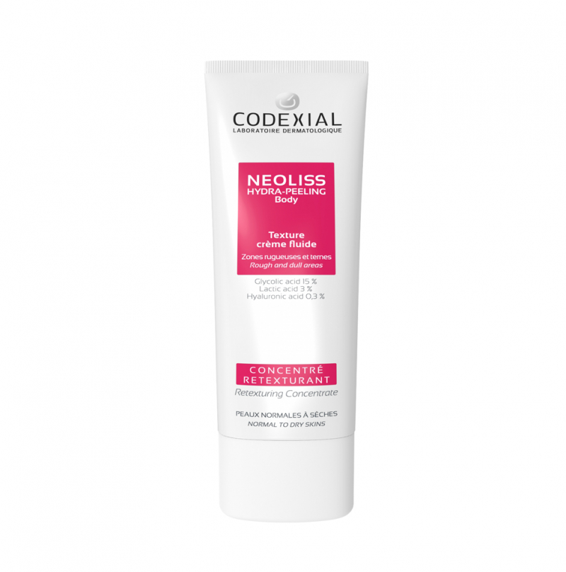 Kem dưỡng thể loại bỏ tế bào chết và ngăn ngừa lão hóa da toàn thân Codexial neoliss hydra peeling body